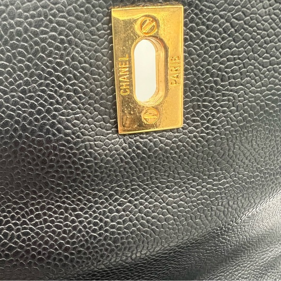 ❗️SOLD ❗️Chanel backpack caviar skin 24k gold plated hardware❤️ - Picture 11 of 16